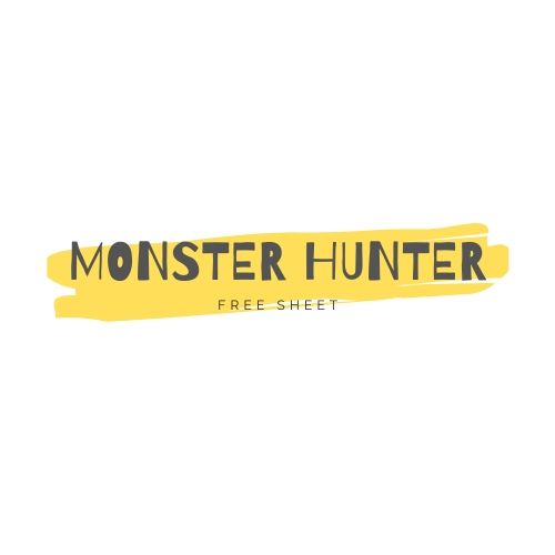 今すぐ使える無料楽譜 ゲーム音楽 Monster Hunter 全5楽譜 ピアノ塾